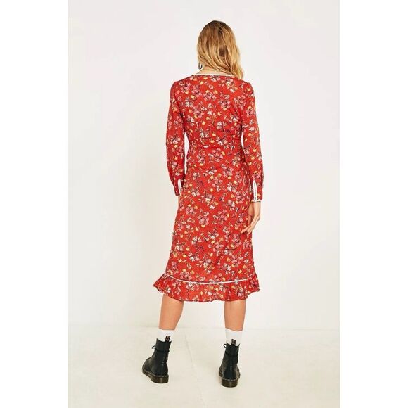 Free People Covent Garden Floral Midi Dress - Picture 6 of 10